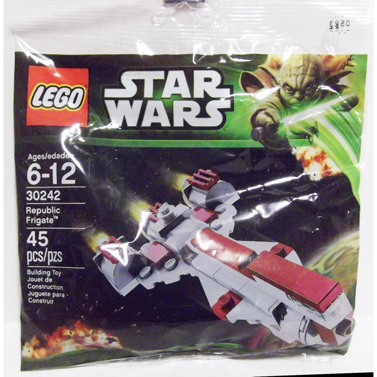 LEGO<sup>&reg;</sup> Star Wars&trade; Sets: Mini 30242 Republic Frigate NEW (SOLD OUT)